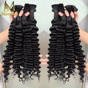 ผมมนุษย์แบบถักสไตล์โบฮีเมียนสำหรับต่อผมคนผมยาวเป็น<span class=keywords><strong>ลอน</strong></span>แบบคลื่นสองชั้น - Product Image 2