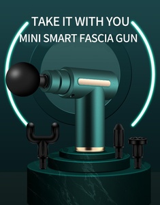 Mini pistolet de <span class=keywords><strong>massage</strong></span> musculaire silencieux en ABS, portable, pour relaxation des tissus profonds, masseur corporel - Product Image 2