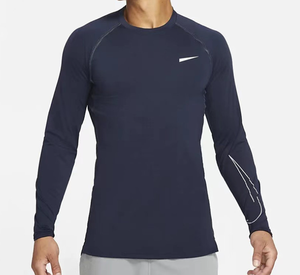 Camiseta Deportiva para Hombre, Absorbente de Humedad, para Correr, Baloncesto, Secado Rápido, Transpirable, Ajustada, <span class=keywords><strong>Manga</strong></span> <span class=keywords><strong>Larga</strong></span>, <span class=keywords><strong>Cuello</strong></span> <span class=keywords><strong>Redondo</strong></span> - Product Image 3