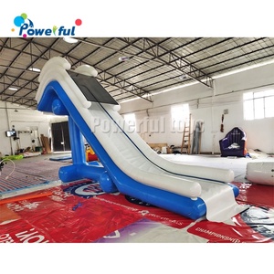 Toboggan <span class=keywords><strong>aquatique</strong></span> gonflable pour yacht, toboggan gonflable portable pour quai de bateau, grand toboggan pour bateaux - Product Image 4