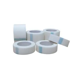 Aangepaste Grootte Medische Single-Side Lijm Microporeuze Chirurgische Tape Non-woven Papier Tape