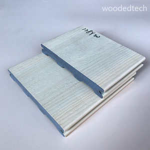 Co-Extrusion Capped Composite Decking, Surface ignifuge et anti-décoloration, pour balcon/sol extérieur d'hôtel, certifié ISO9001 - Product Image 3