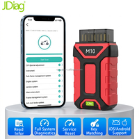 Nuevo Escáner de Diagnóstico para Motocicletas JDiag M10, Lectura/Eliminación de Códigos de Error y Prueba de ABS, Funciones Especiales para BMW/Harley/DUCATI/KTM
