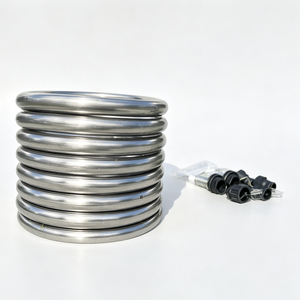 Serpentín de Intercambio de Calor de Agua de 38 mm, Acero Inoxidable 304, para Calefacción con Leña, para Jacuzzi, Baño al Aire Libre, Sistema de Calentamiento de Agua - Product Image 3