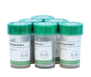 BGA <span class=keywords><strong>Reballing</strong></span> SAC305 Sn63Pb37 Quả Cầu Hàn Tối Thiểu Dia. 0.1Mm 0.05Mm - Product Image 2