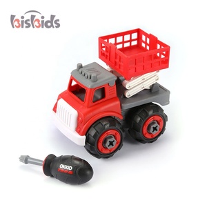 Los <span class=keywords><strong>niños</strong></span> construir y jugar ascensor <span class=keywords><strong>coche</strong></span> bricolaje montar vehículos de construcción conjunto de juguete con la herramienta - Product Image 1