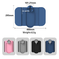 Tapis Organisateur de Canapé en Silicone Personnalisé Antidérapant Imperméable avec Plateau pour Accoudoir, Support Téléphone et Porte-Gobelet OEM ODM
