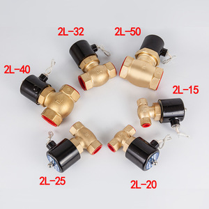 Fourniture de vannes solénoïdes à vapeur en laiton à 6 points haute température 2L-20 pour l'arrêt et la structure pilote du pétrole et du gaz - Product Image 4