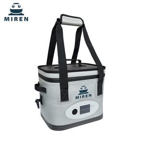 <span class=keywords><strong>Miren</strong></span> Custom Aislado Impermeable 24can Soft Cooler Bag Camping Con Bluetooth Altavoces enfriador - Product Image 6