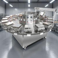 Machine commerciale automatique pour la fabrication de cornets de glace croustillants, de cornets de gelato et de gaufres