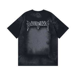 T-shirt Classica con <span class=keywords><strong>Stampa</strong></span> Logo in Cotone 100% di Alta Qualità Tessuto Europeo per Rivenditori e Negozi di Tendenza - Offerta Speciale - Product Image 5