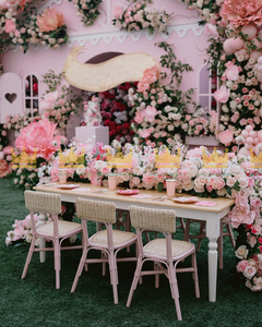 Silla Infantil de Ratán Hecha a Mano Estilo Boho para Eventos, Fiestas de Cumpleaños, Muebles Infantiles al por Mayor 2026 - Product Image 4