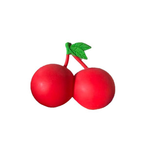 Jouets à presser géants en forme de cerise fourrés à la farine, jouets anti-stress en TPR en forme de fruits, jouets de décompression pour enfants, boîte de présentation - Product Image 4