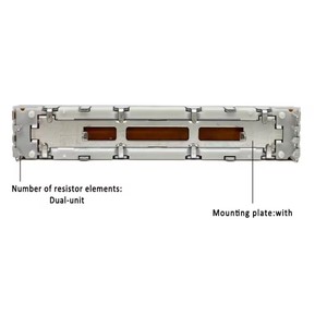 Série RS45 ALPS Original Pioneer <span class=keywords><strong>DJM</strong></span> Series Potentiomètre de fader vertical Road 350 <span class=keywords><strong>400</strong></span> 500 600 700 800 900 2000 1234 Channe - Product Image 3