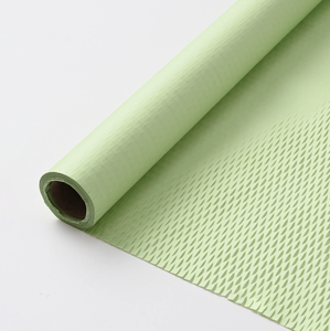 Light Green Honeycomb <b>Paper</b> Recyclable Biodegradable Kraft <b>Paper</b> for Bouquet Wrapping-Thickened Grid <b>Pattern</b> Gift Packaging - Product Image 1