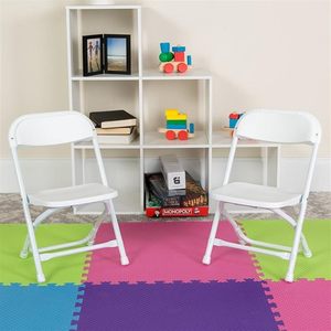 Caliente estilo comedor fiesta negro venta al por mayor portátil plegable blanco al aire libre plástico eventos pequeños niños silla plegable - Product Image 5