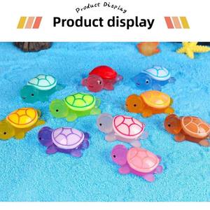 ของเล่นตุ๊กตาเต่าเรืองแสงรูปสัตว์จำลองขนาดเล็กทำจากพลาสติกสำหรับเด็ก - Product Image 2