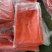 Bâche en rouleau PE 200 g/m² personnalisable, imperméable, anti-UV, résistante aux déchirures, laminée, tissée, pour abri temporaire industriel