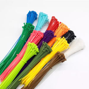 Fascette in Nylon66 di Alta Qualità al Miglior Prezzo di Fabbrica, Nere 6 "   Fascette Autobloccanti in Plastica per Sicurezza da Un Pollice - Product Image 1