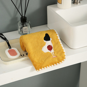 Cartoon Coral Fleece Bath <b>Towel</b> 70x140cm Quick Dry Home Use - Product Image 4