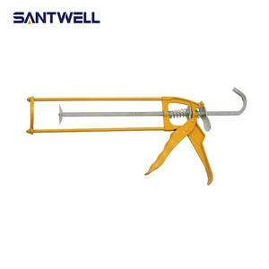 <span class=keywords><strong>Pistola</strong></span> de Calafateo Manual de Alta Resistencia de 9 Pulgadas, <span class=keywords><strong>Pistola</strong></span> de Sellador de <span class=keywords><strong>Silicona</strong></span> de Doble Varilla de 310 ml para Mejoras del Hogar y Construcción - Product Image 2