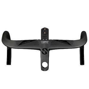 <span class=keywords><strong>TOSEEK</strong></span> TR5500 Full Carbon fiber All-in-One Bend bicicletas <span class=keywords><strong>Manillar</strong></span> de bicicleta de carretera <span class=keywords><strong>Manillar</strong></span> de fibra de carbono completo - Product Image 1