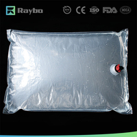Sac Bag-in-Box Aseptique Personnalisé RAYBO 3L 5L 10L 15L 20L pour Sirop, Jus, Eau et Liquides avec Valve Vitop