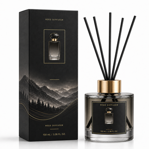 Coffrets de diffuseurs à bâtonnets, liquide, notes de <span class=keywords><strong>parfum</strong></span> personnalisées, 100 ml, désodorisant, huile essentielle en verre, pour la maison, l'hôtel, le bureau - Product Image 1