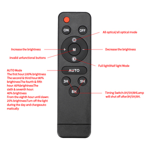 Sunde mới nhất không thấm nước ABS LED ánh sáng đường phố năng lượng mặt trời IP65 sân vườn ngoài trời sân vận động 100W 200W 300W 500W để sử dụng ngoài trời trong nhà - Product Image 6