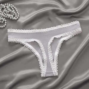 Ropa interior Sexy para mujer joven, tangas de encaje <span class=keywords><strong>Rosa</strong></span>, <span class=keywords><strong>en</strong></span> Stock, venta al por mayor - Product Image 4