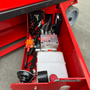 Zware elektrische schaarhoogwerker 4-22m zelfrijdende manliftplatform voor bouwplaatsen - Product Image 6