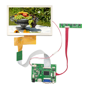 Tùy chỉnh 7 inch TFT Màn hình LCD 800x480 IPS 480nits LVDS 40pin rộng hiển thị nhiệt độ với bảng HD-MI Bộ dụng cụ cho y tế - Product Image 2