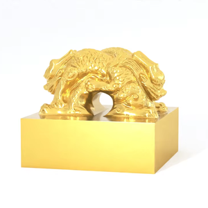 <span class=keywords><strong>Sello</strong></span> moderno personalizado para oficina, <span class=keywords><strong>sello</strong></span> <span class=keywords><strong>de</strong></span> dragón <span class=keywords><strong>de</strong></span> metal, decoración <span class=keywords><strong>de</strong></span> escritorio, técnica <span class=keywords><strong>de</strong></span> fundición - Product Image 1