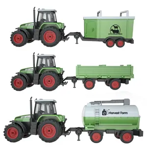 Pull Back Boer Trucks Farm Tractor Speelgoed Truck Boer Auto Spelen Set Cadeaus Voor Kinderen