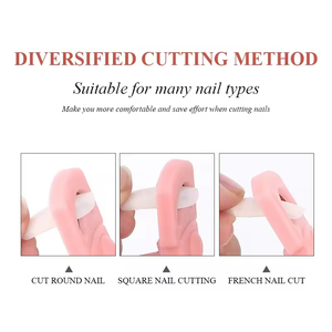 Tijeras Profesionales de Plástico para Manicura en Forma de U, Cortaúñas, Recortador de Uñas, Precio Bajo al por Mayor, Adquisición Mixta - Product Image 4