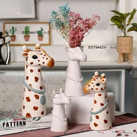 Éléphant En Céramique fleur vase