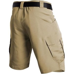Pantalones Cortos Tácticos para Hombre, Cintura Elástica, Secado Rápido, Tela Oxford, para Senderismo y Actividades al Aire Libre - Product Image 4