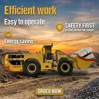 Chargeur LHD souterrain ZLINKTRIC, 4 tonnes, électrique, godet de 2 m³, 75 kW, machine de transport de minerai, certifié ISO9001
