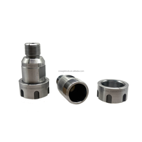 L'usine vend directement des cônes de roue de profil de diamant supports de CNC ER25 ER32 de haute précision pour le foret de gravure incrémentale
