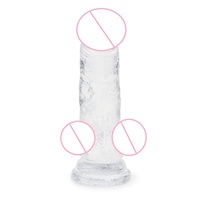 Dildo Realista con Punto G, Venta al por Mayor, OEM, ODM, Juguetes Sexuales Grandes, Enormes, con Ventosa, Pene de Cristal, Dildo Real para Hombres y Mujeres