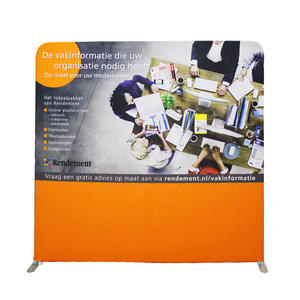 ฉากหลังของงานจัดแสดงสินค้าสื่อ8x8แบบท่อและผ้าม่านสำหรับงานจัดแสดงสินค้าฉากหลังผ้ายืดติดผนังแบบกำหนดเอง - Product Image 2