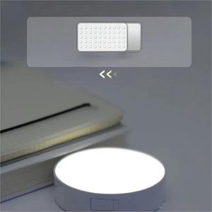 Прямые продажи с фабрики, Usb-зарядка, круглые светодиодные ночники, прикроватный шкаф, настенные умные лампы с Индукционным датчиком движения - Product Image 4