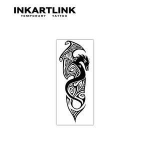 สติกเกอร์สัก<span class=keywords><strong>ลาย</strong></span><span class=keywords><strong>มังกร</strong></span>ชนเผ่าแบบกึ่งถาวร ขายส่ง ติดทนนาน 2 สัปดาห์ 15 วัน กันน้ำ สำหรับตกแต่งร่างกาย ผู้ชาย ผู้หญิง บริเวณหน้าอก <span class=keywords><strong>แขน</strong></span> - Product Image 5