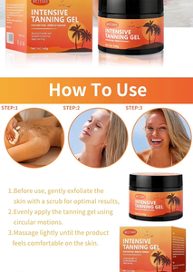 Gel autobronceador corporal para la piel al por mayor, producto de bronceado intensivo, no graso, gel de bronceado duradero, loción adecuada para cualquier tipo de piel - Product Image 5