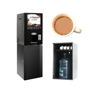 Máquina de venda de café autoserviço, dispensador vertical de bebidas