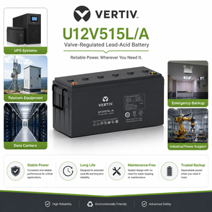 Reston New Original Vertiv Emerson <strong>UPS</strong> <strong>Battery</strong> U12V515LA Computer Room Maintenance-free <strong>Battery</strong> U12V515LA 12V150AH - Product Image 3