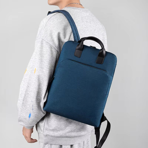 Sac à dos pour ordinateur portable unisexe de haute qualité en Oxford avec logo personnalisé, géométrique, USB, imperméable, antivol, pour les voyages d'affaires, capacité de 20 à 39 L - Product Image 6