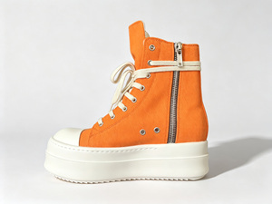 Trendy High Top <b>Canvas</b> <b>Sneakers</b> Chunky Platform Street Fashion Footwear - Product Image 6