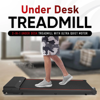 Tapis roulant d'exercice de bureau à domicile intelligent Compact Flat Slim Body Building Machine électrique Walking Running Pad Small Desk Treadmills