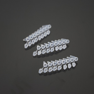 หลอด PCR ยี่ห้อ Yongyue ขนาด 0.2 มล. 8 หลอด พร้อมฝาปิดในตัว แบบใส ใช้แล้วทิ้ง วัสดุสิ้นเปลืองสำหรับห้องปฏิบัติการ - Product Image 3